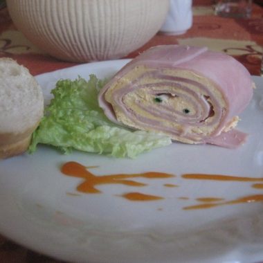 Šunkové rolky