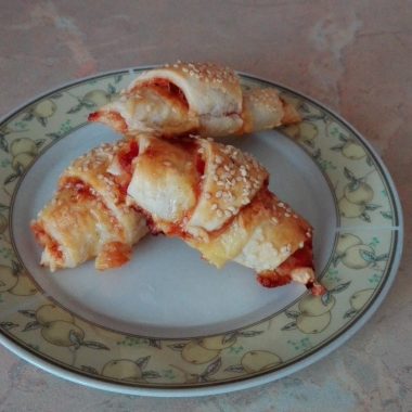 Pizzové rožky