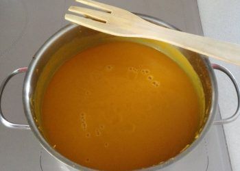Batátová  polievka so zázvorom
