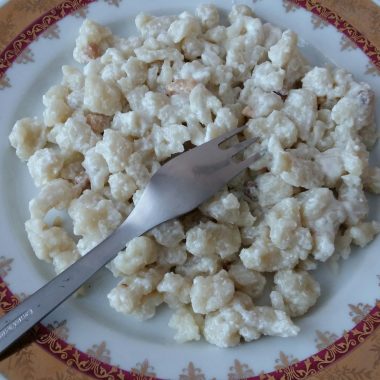Halušky s Karičkou