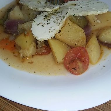 Pečená zelenina so syrom