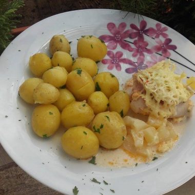 Zapečené kuracie závitky s ananásom