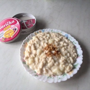 Halušky s Karičkou