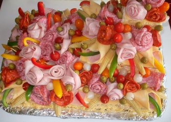Slávnostná syrová torta číslo 2 s poschodím