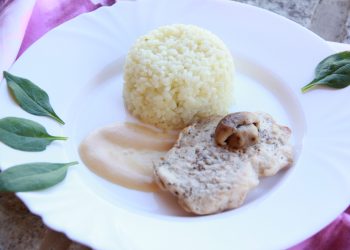 Kuracie medajlónky s hríbovou omáčkou