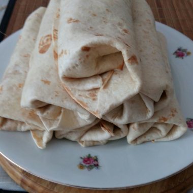 Plnené tortily