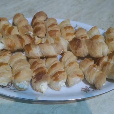 Syrovo-cesnakové trubičky