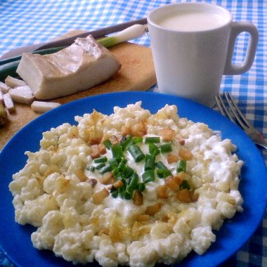 Slovenské halušky s Karičkou