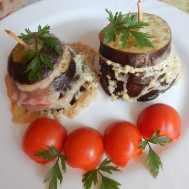 Baklažánové veže