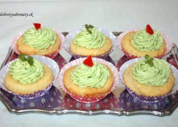 Cesnakovo-syrový cupcakes