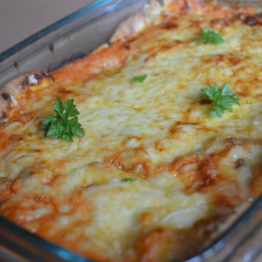 Enchiladas – plnené tortily