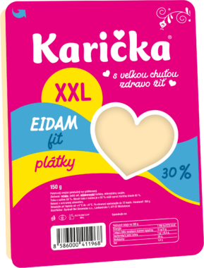 Karička Eidam fit plátky XXL 150 g