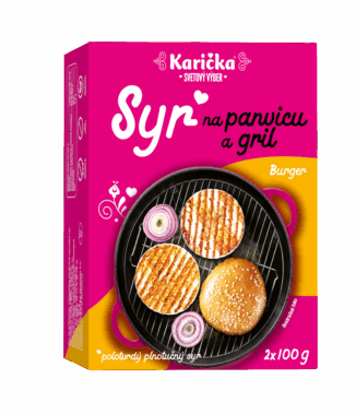 Karička Syr na panvicu a gril typu Halloumi Burger 2x 100 g
